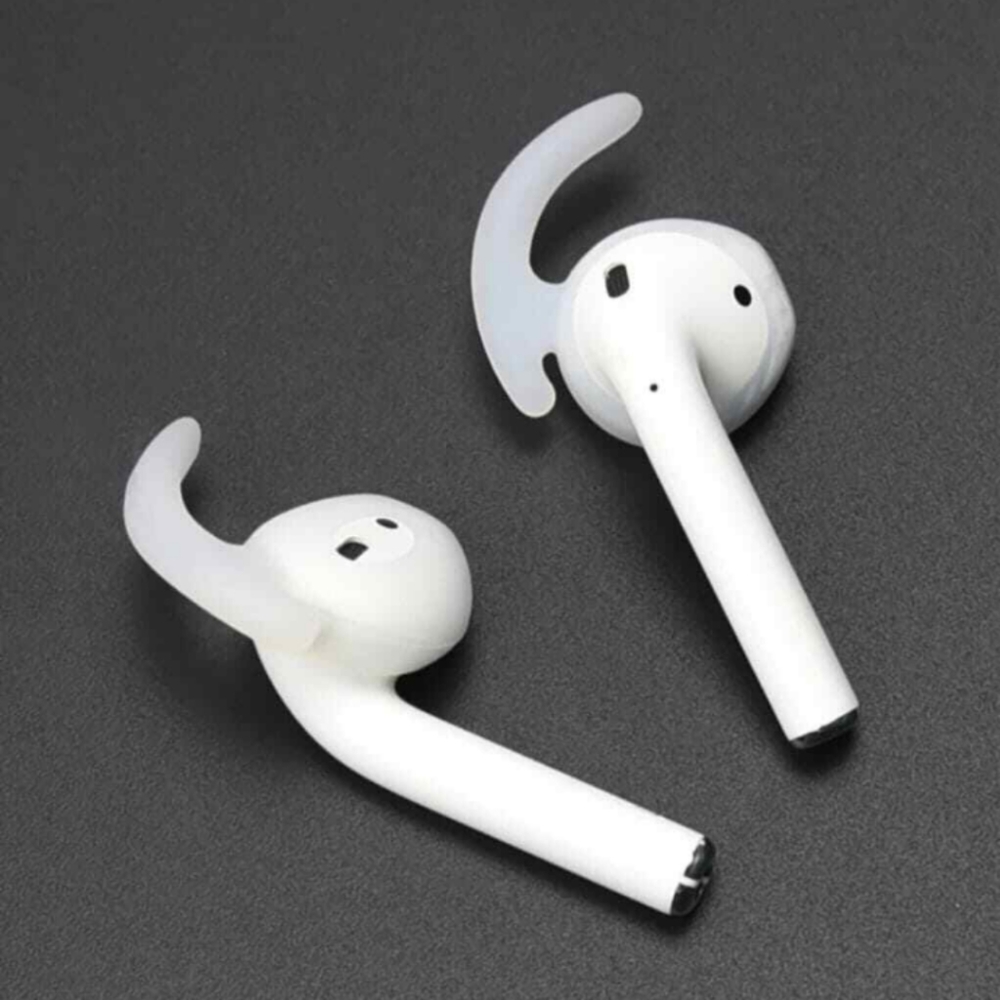 Earphone cover case hook for Apple AirPods - 4 pairs & colors - Picture 10 of 11